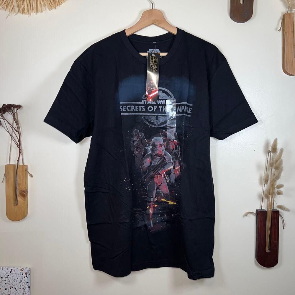 New Men's Large Star Wars Secret of the Empire T-Shirt